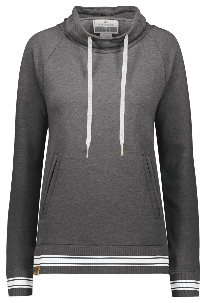 CARBON HEATHER/WHITE
