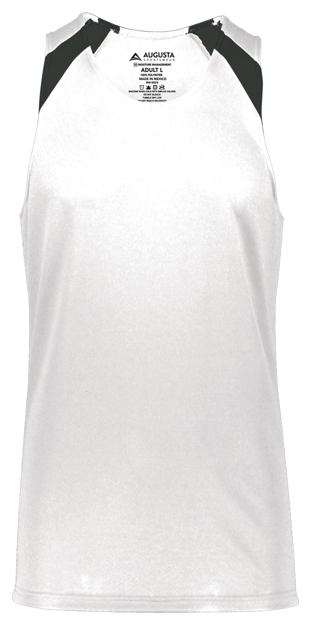 WHITE/BLACK