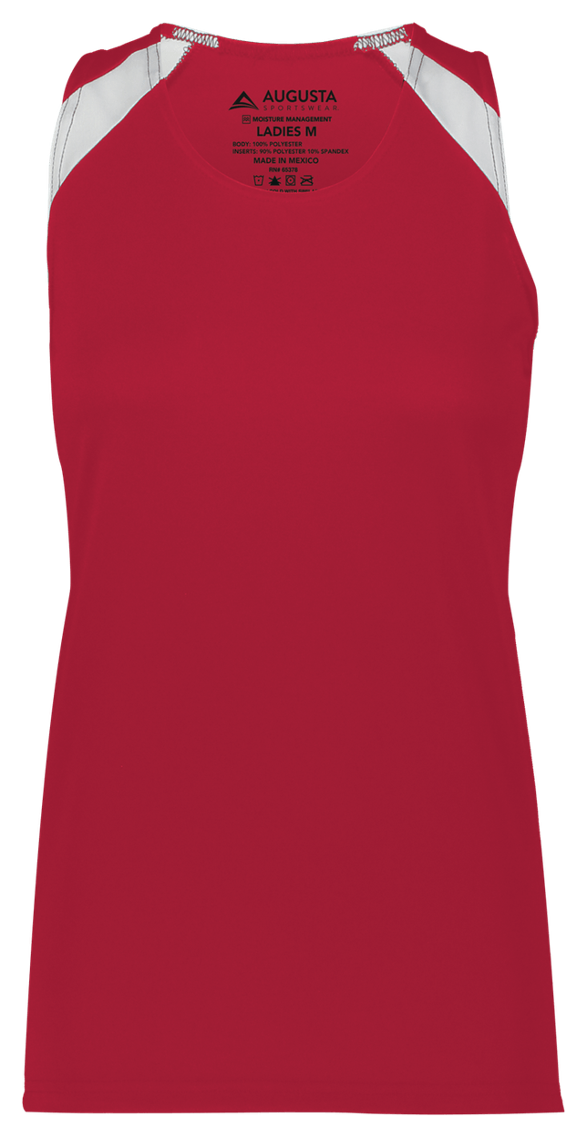 SCARLET/WHITE