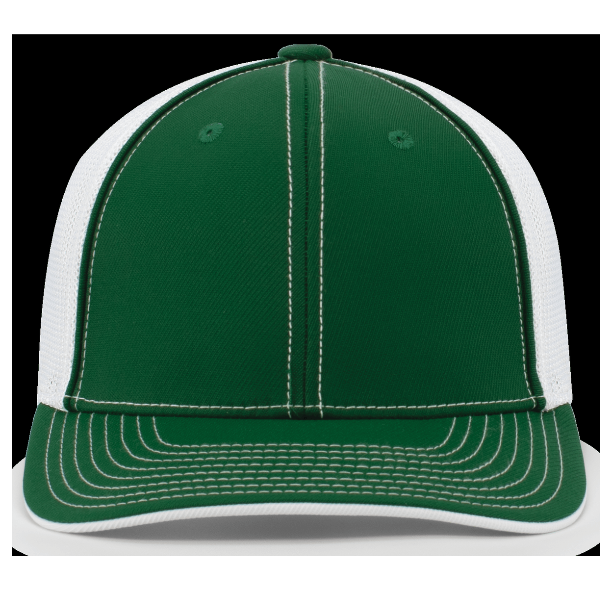 DARK GREEN/WHITE