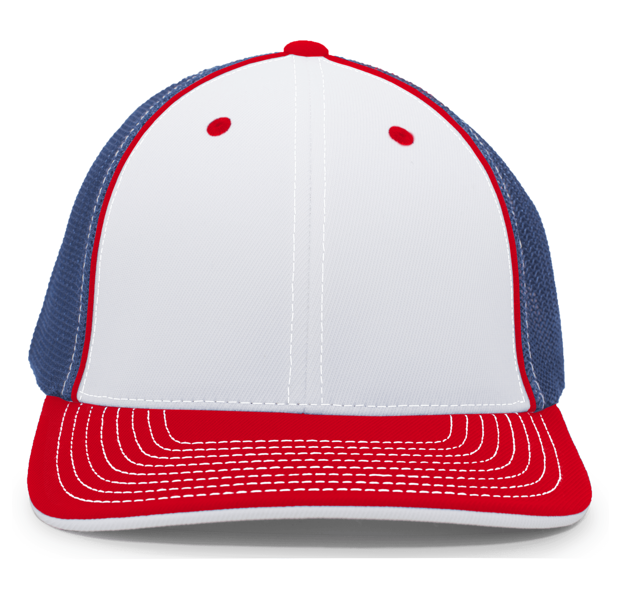WHITE/ROYAL/RED