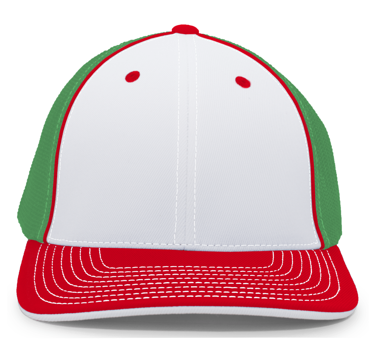White/Kelly/Red