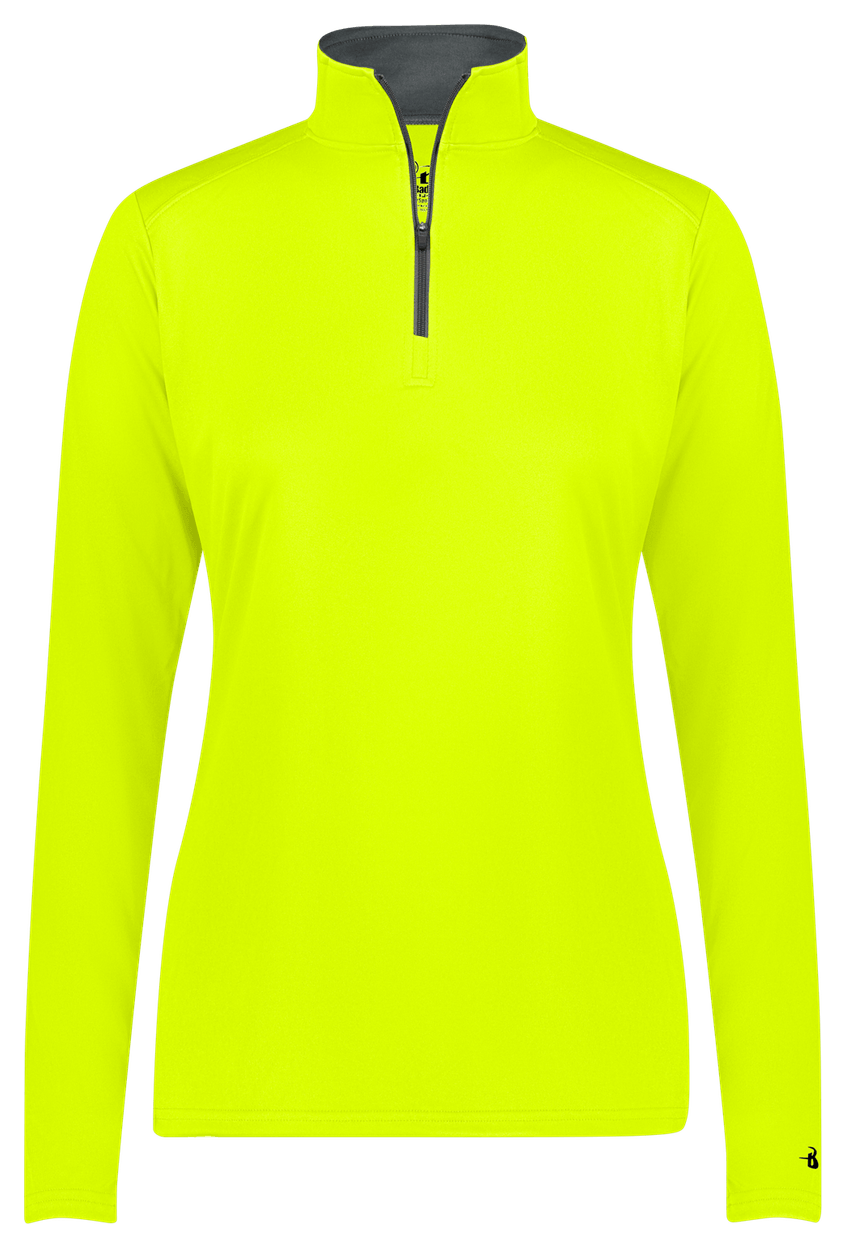 LADIES B-CORE 1/4 ZIP PULLOVER