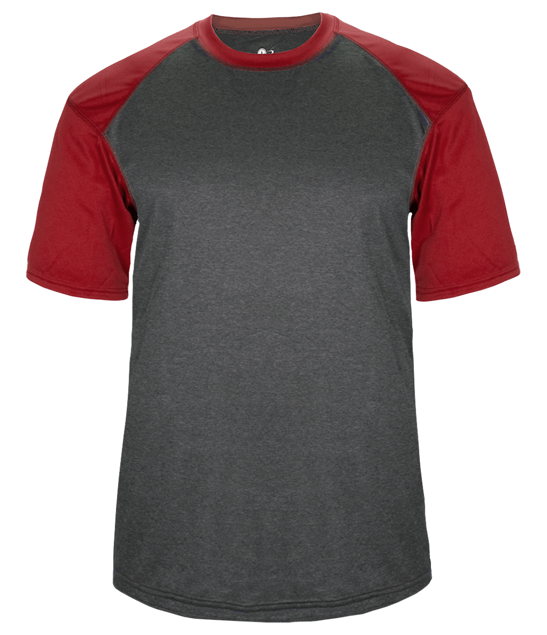 CARBON HEATHER/RED (BA)