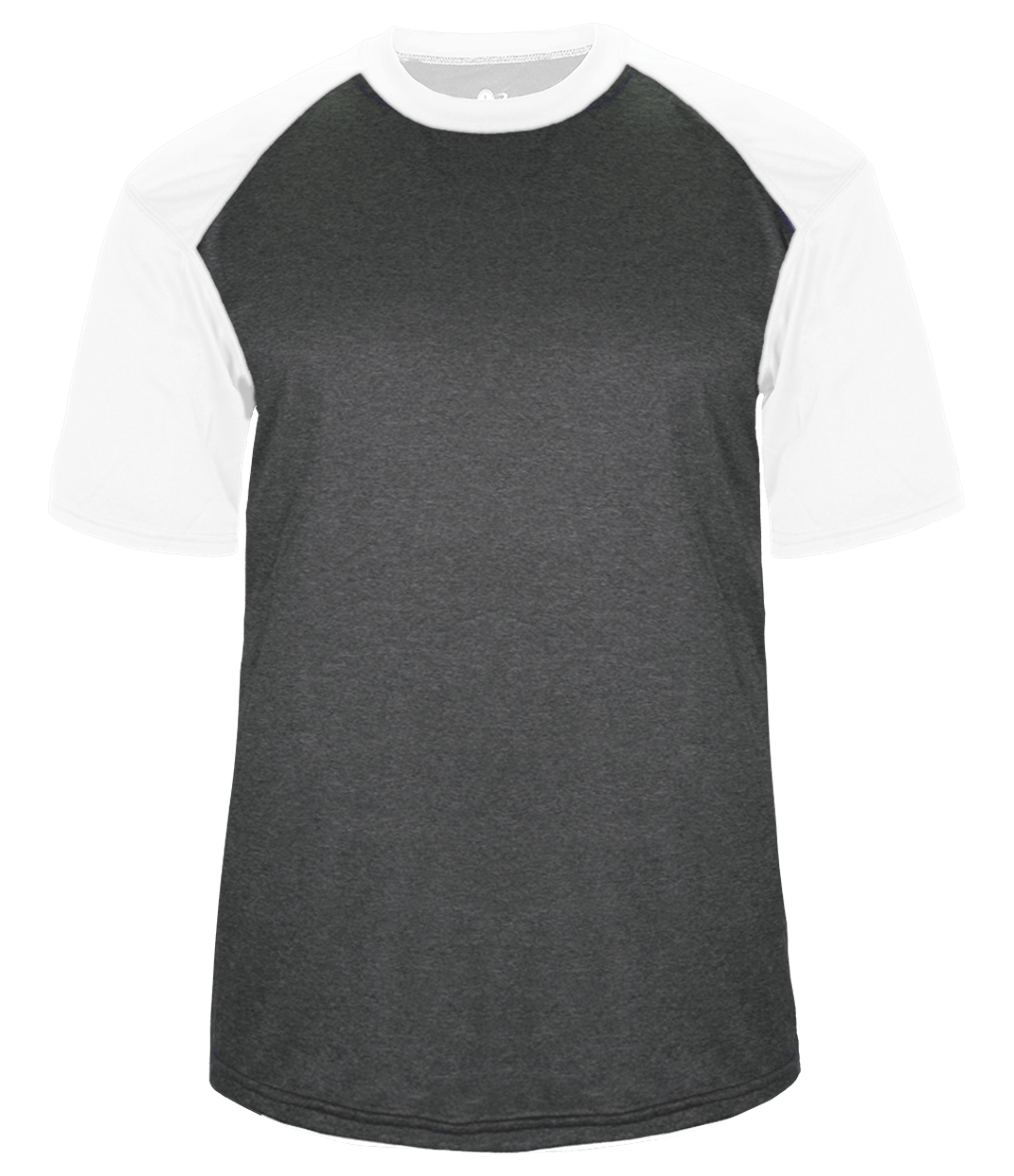 CARBON HEATHER/WHITE (BA)