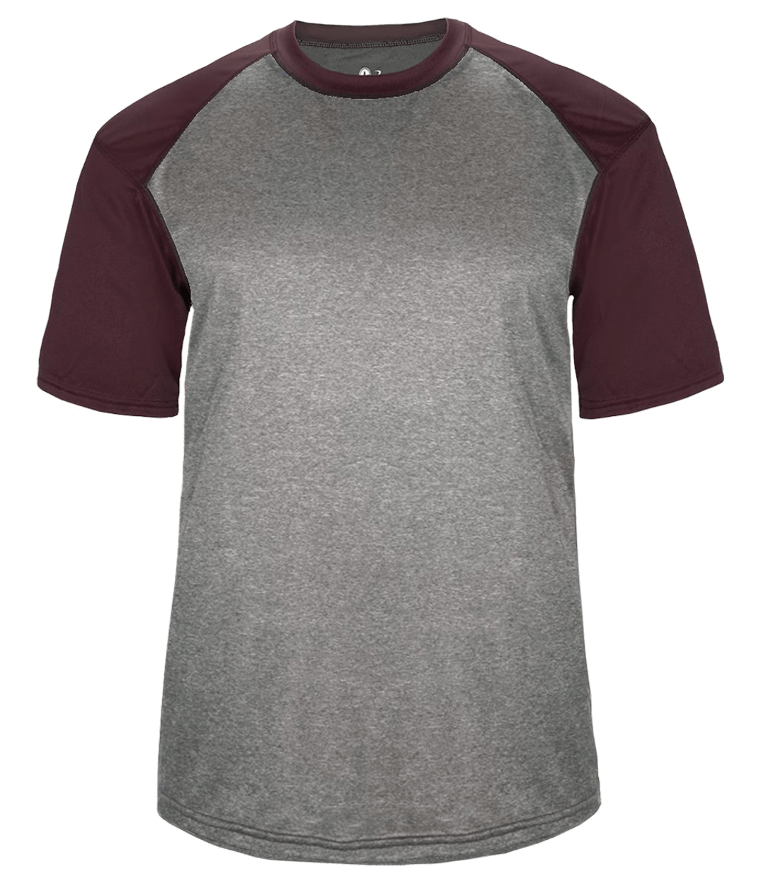 STEEL HEATHER/MAROON (BA)