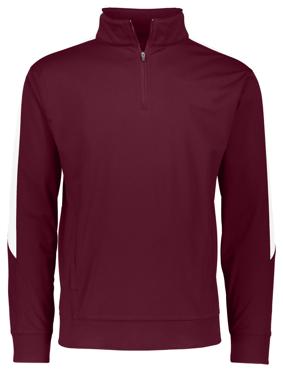 MAROON/WHITE