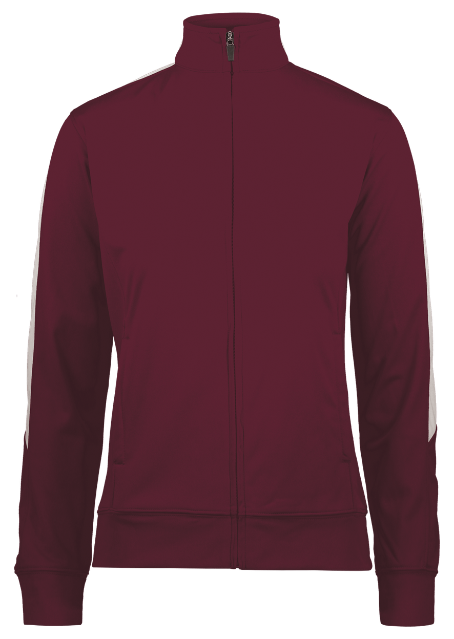 MAROON/WHITE