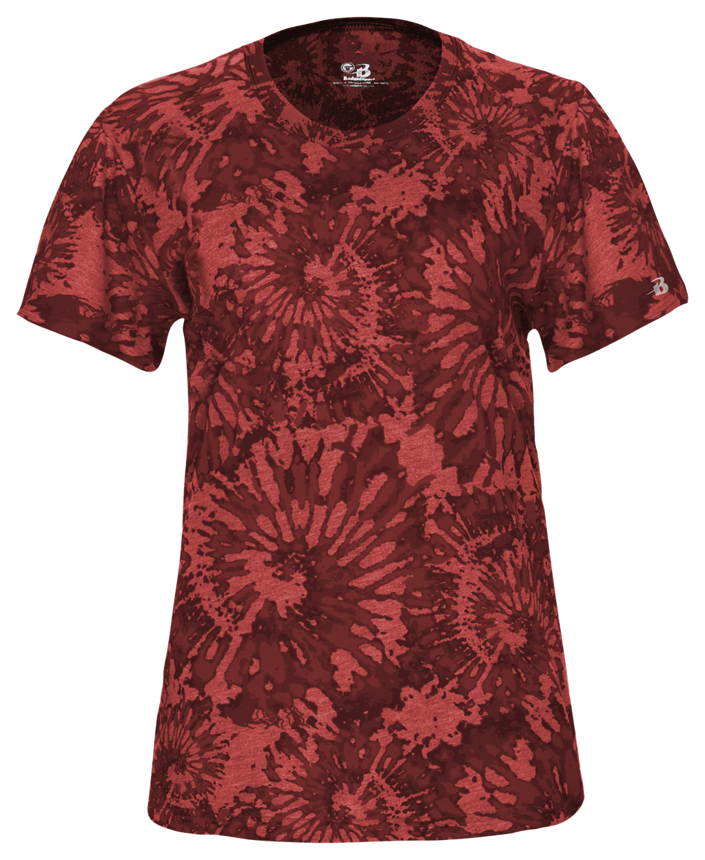 LADIES TIE-DYE TRI-BLEND TEE