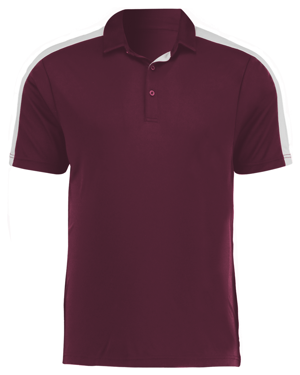 MAROON/WHITE