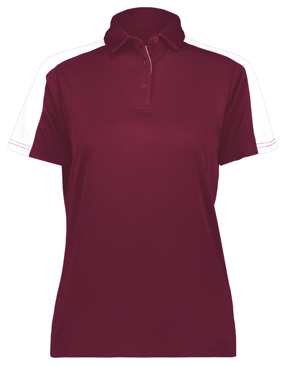 MAROON/WHITE