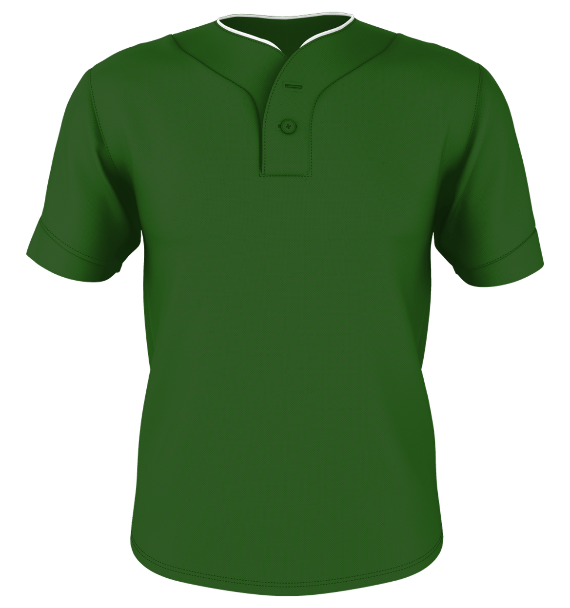 TWO BUTTON MESH BASEBALL JERSEY