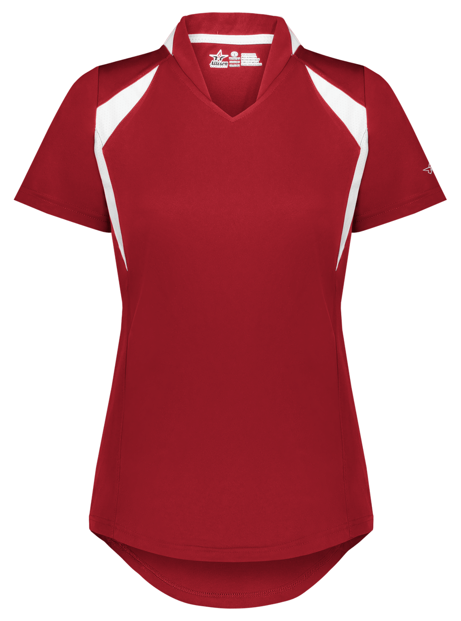 LADIES V-NECK SOFTBALL JERSEY