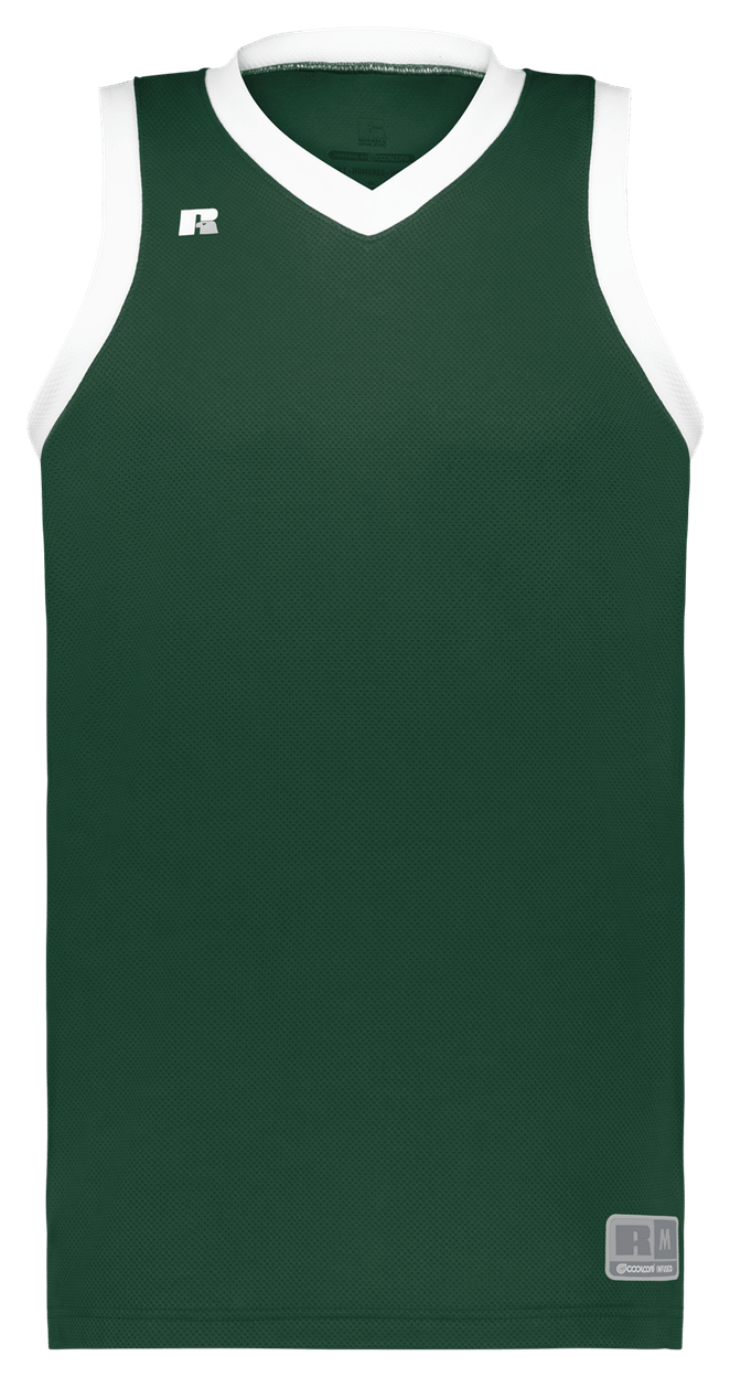 DARK GREEN/WHITE