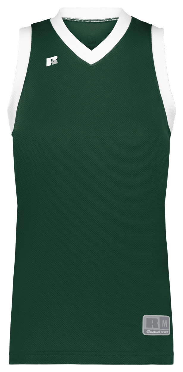 DARK GREEN/WHITE
