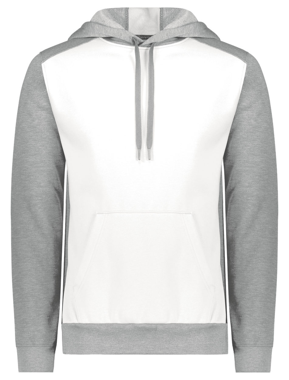 WHITE/GREY HEATHER