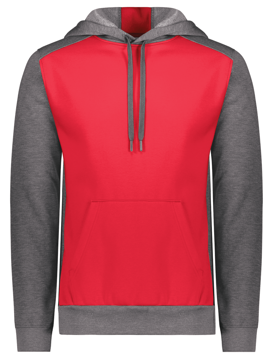 SCARLET/CARBON HEATHER