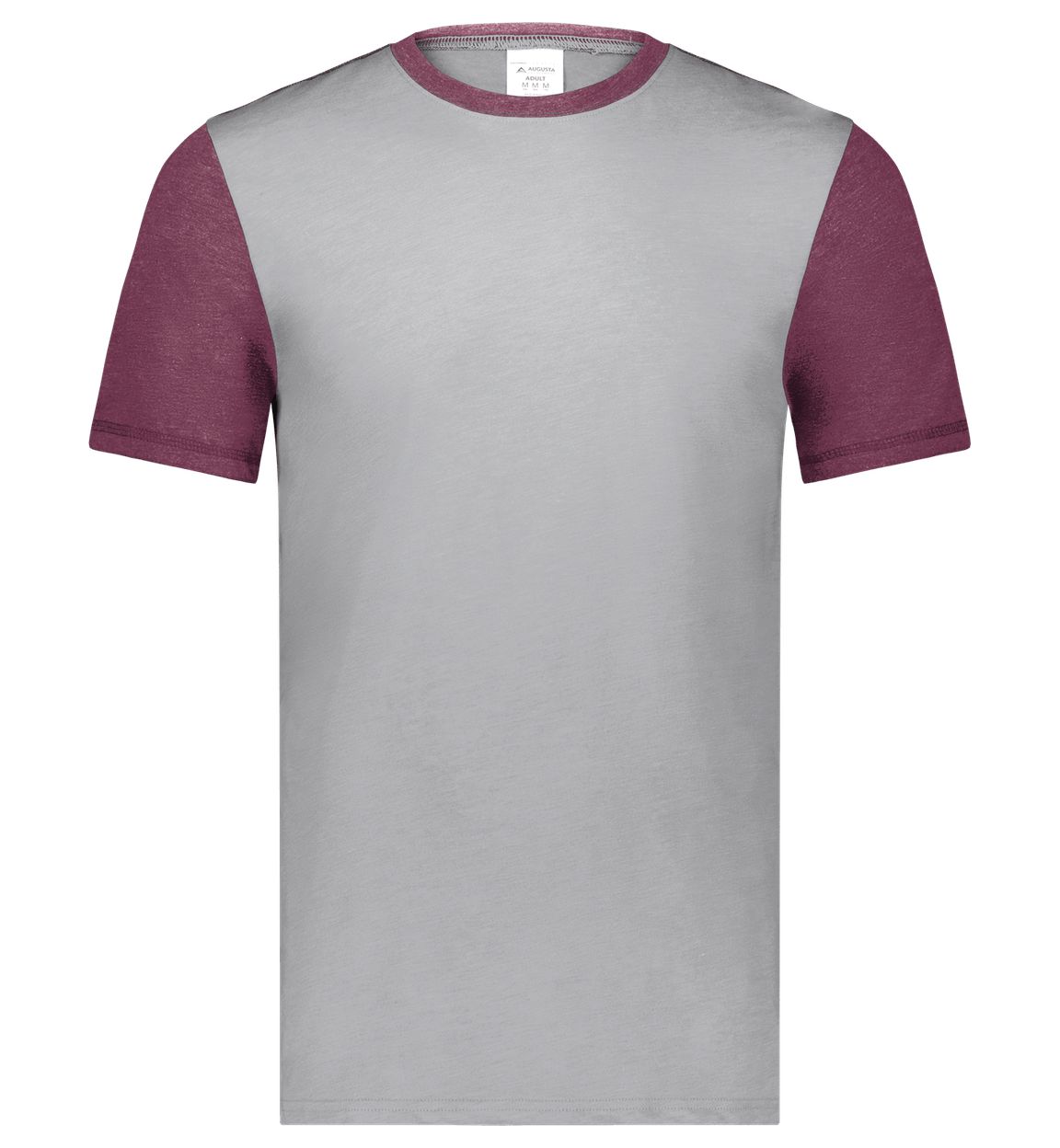 GREY HEATHER/MAROON HEATHER
