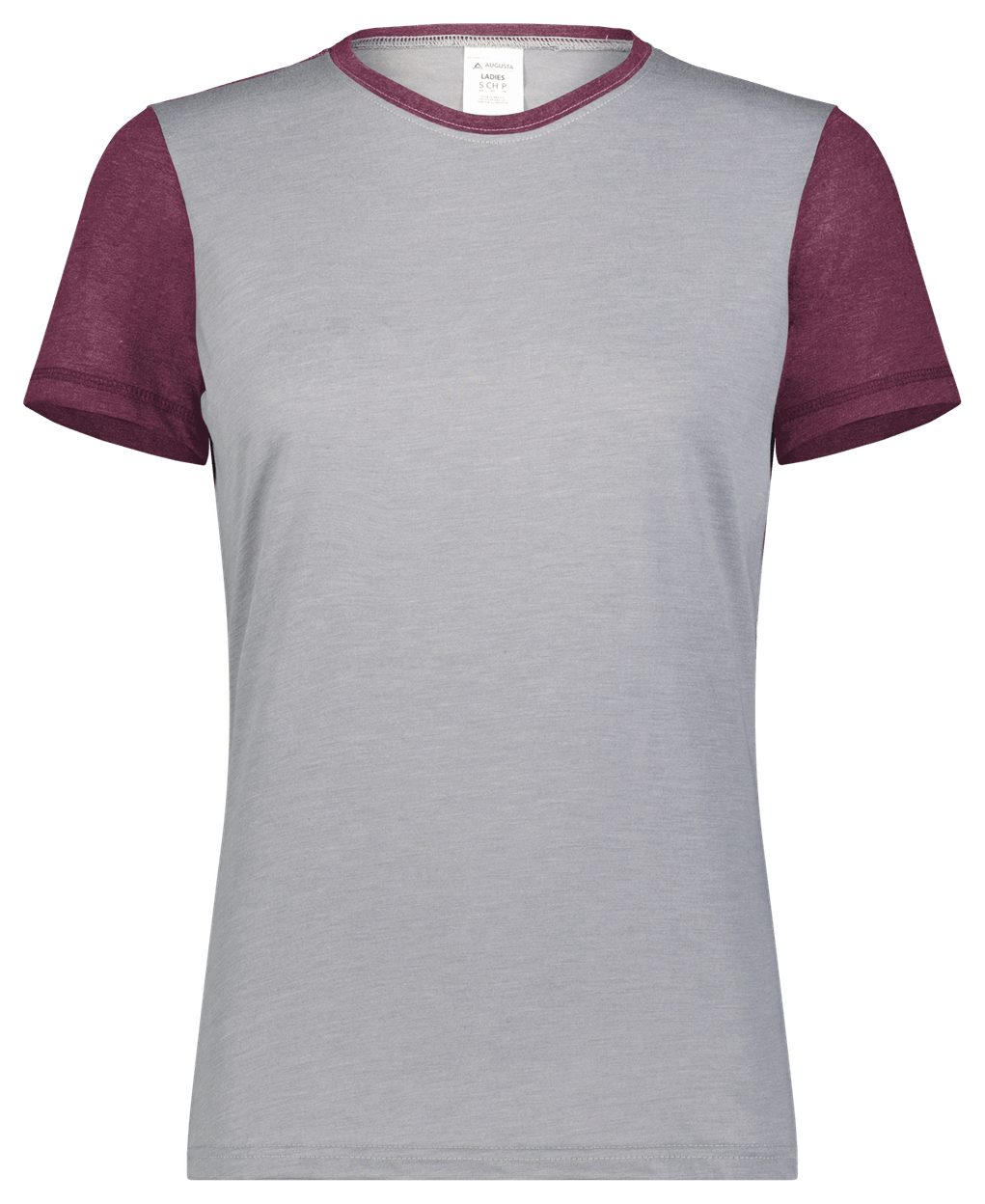 GREY HEATHER/MAROON HEATHER
