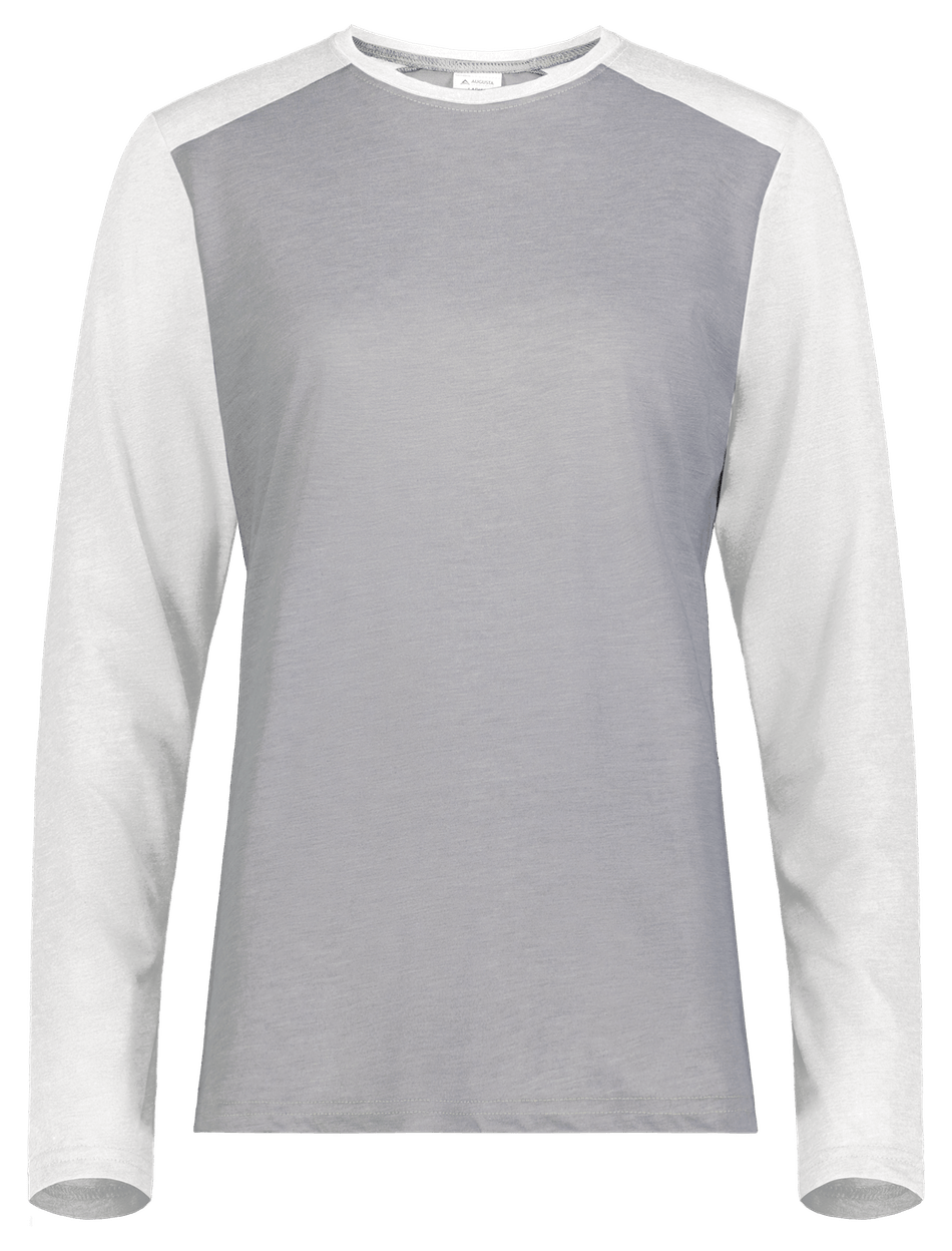 GREY HEATHER/WHITE