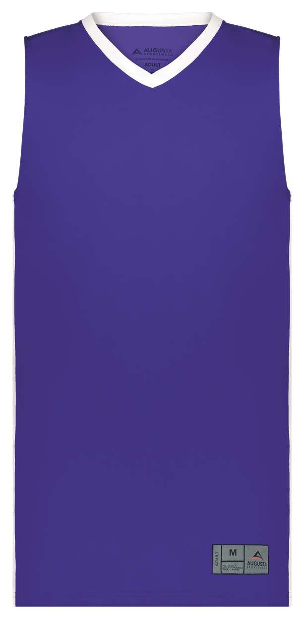 PURPLE/WHITE