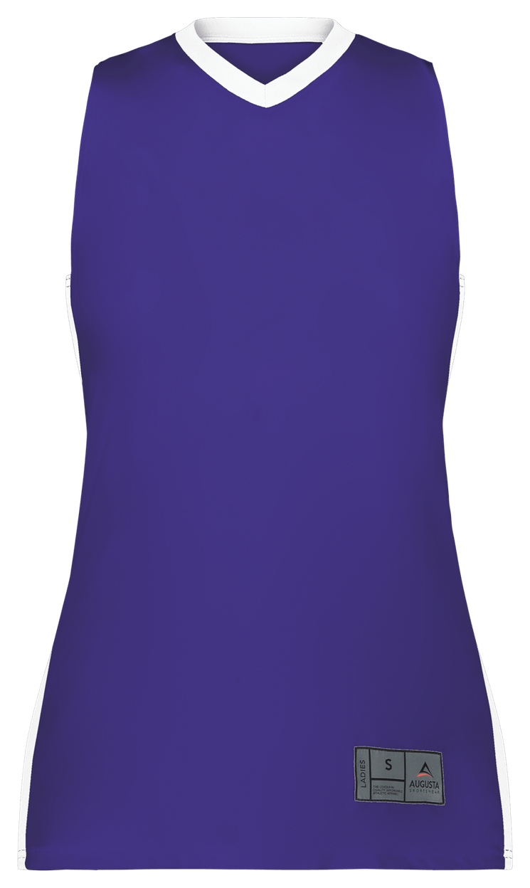 PURPLE/WHITE