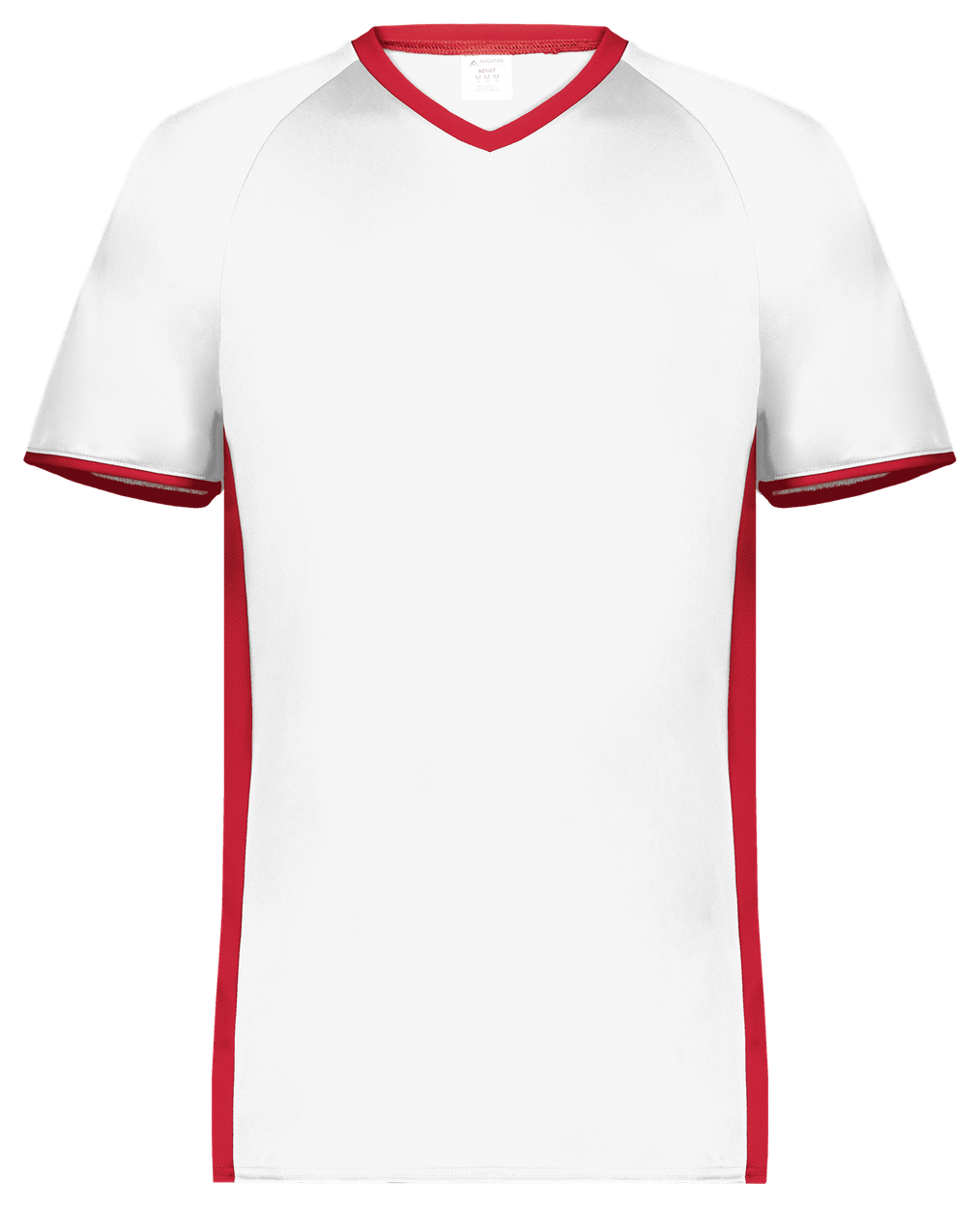 WHITE/SCARLET