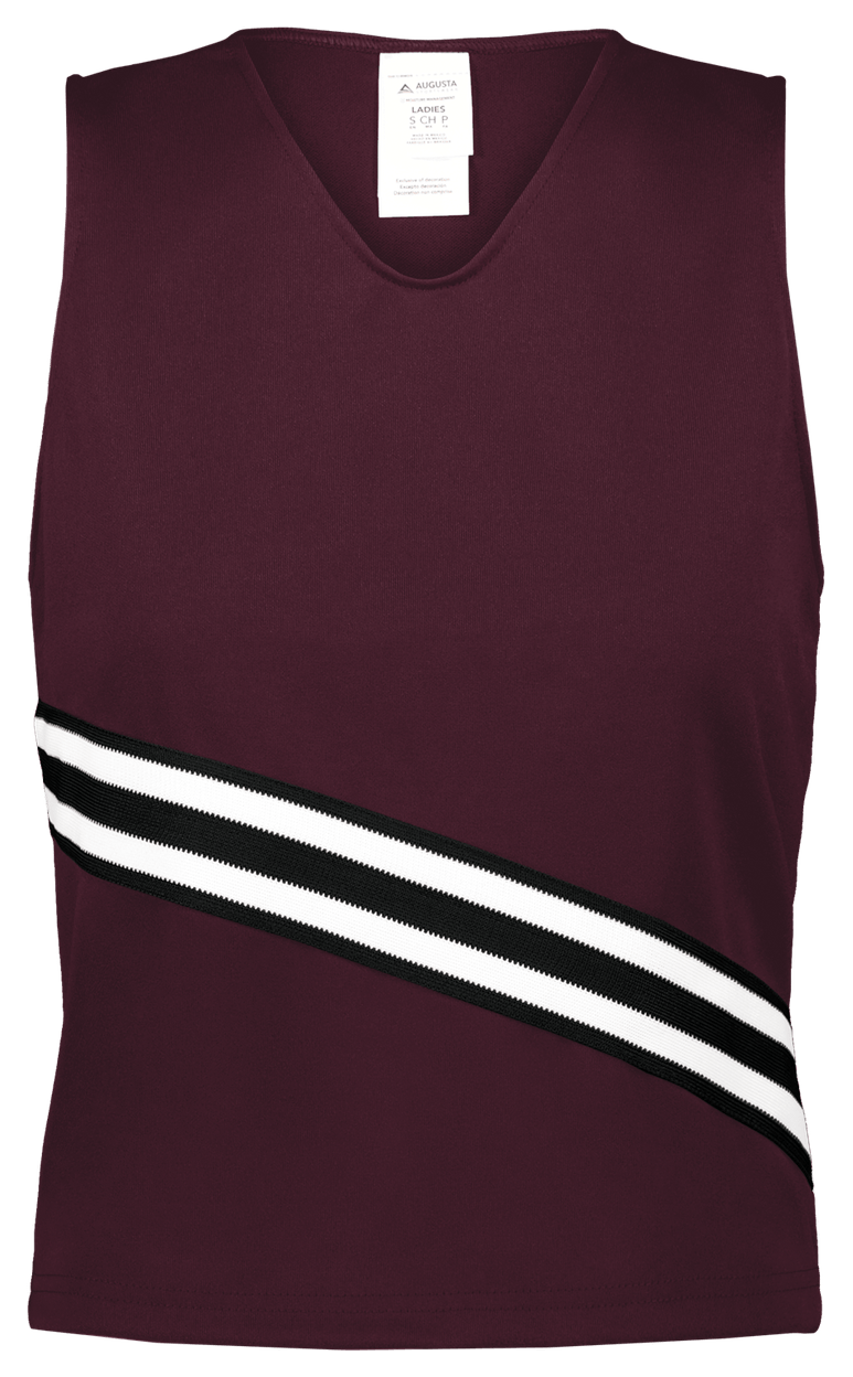 MAROON/BLACK/WHITE