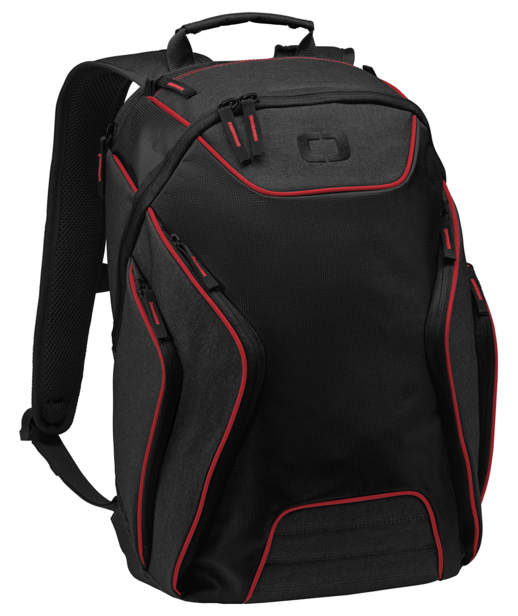 Laser Red/ Heather Grey