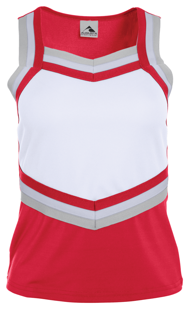 RED/WHITE/METALLIC SILVER