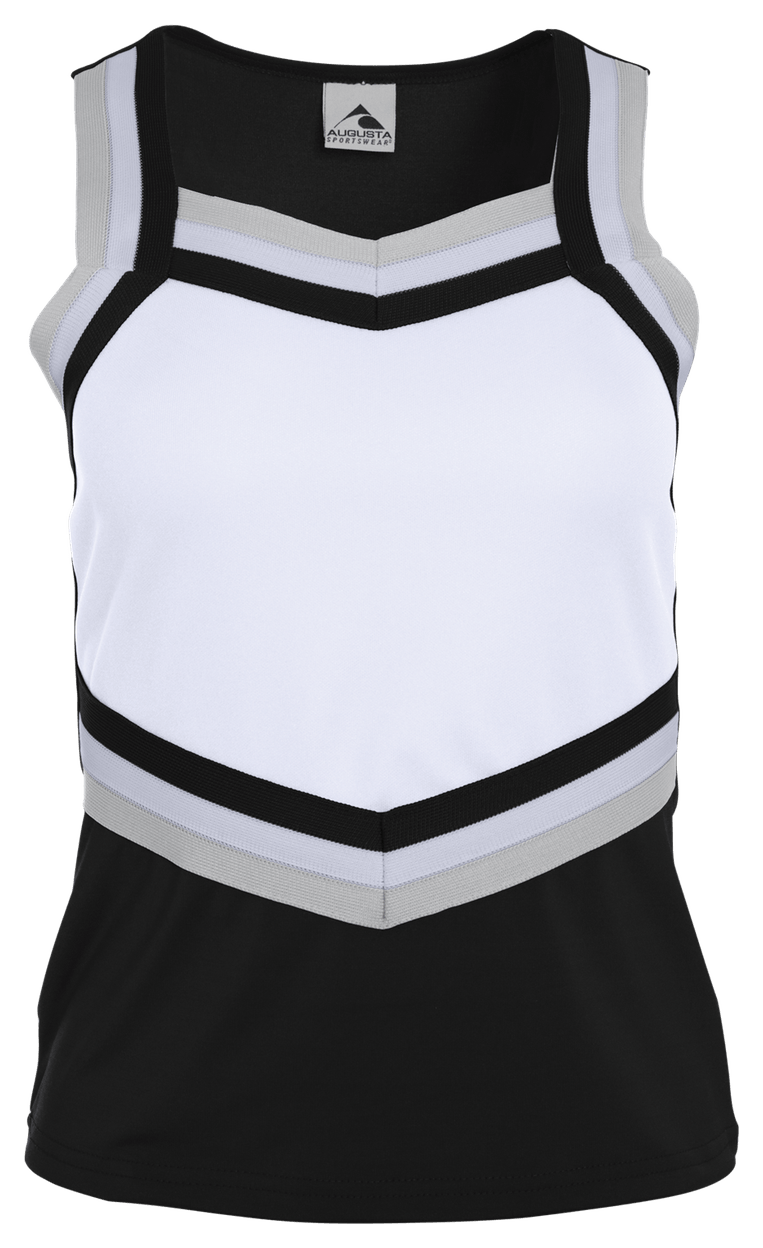 BLACK/WHITE/METALLIC SILVER
