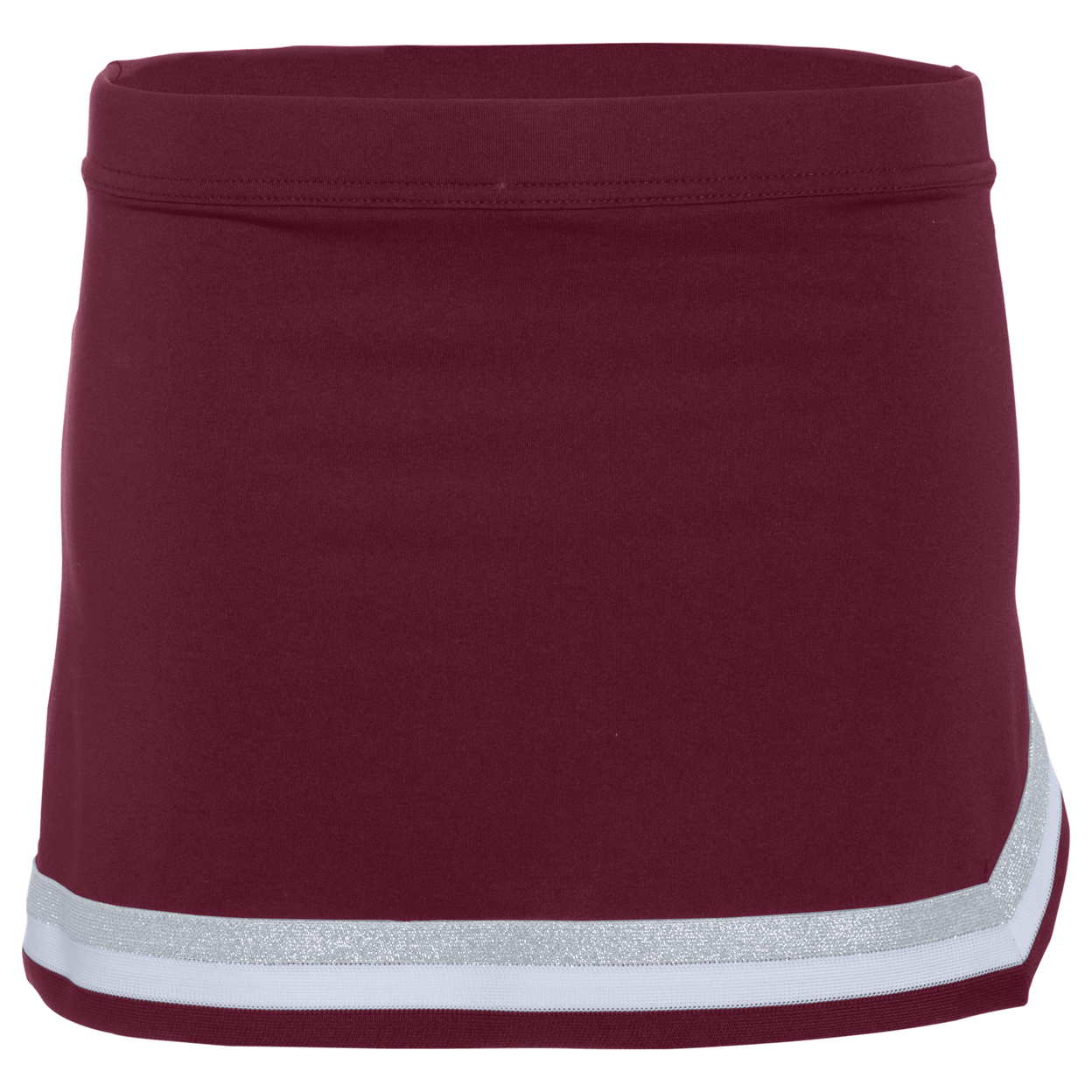 MAROON/WHITE/METALLIC SILVER