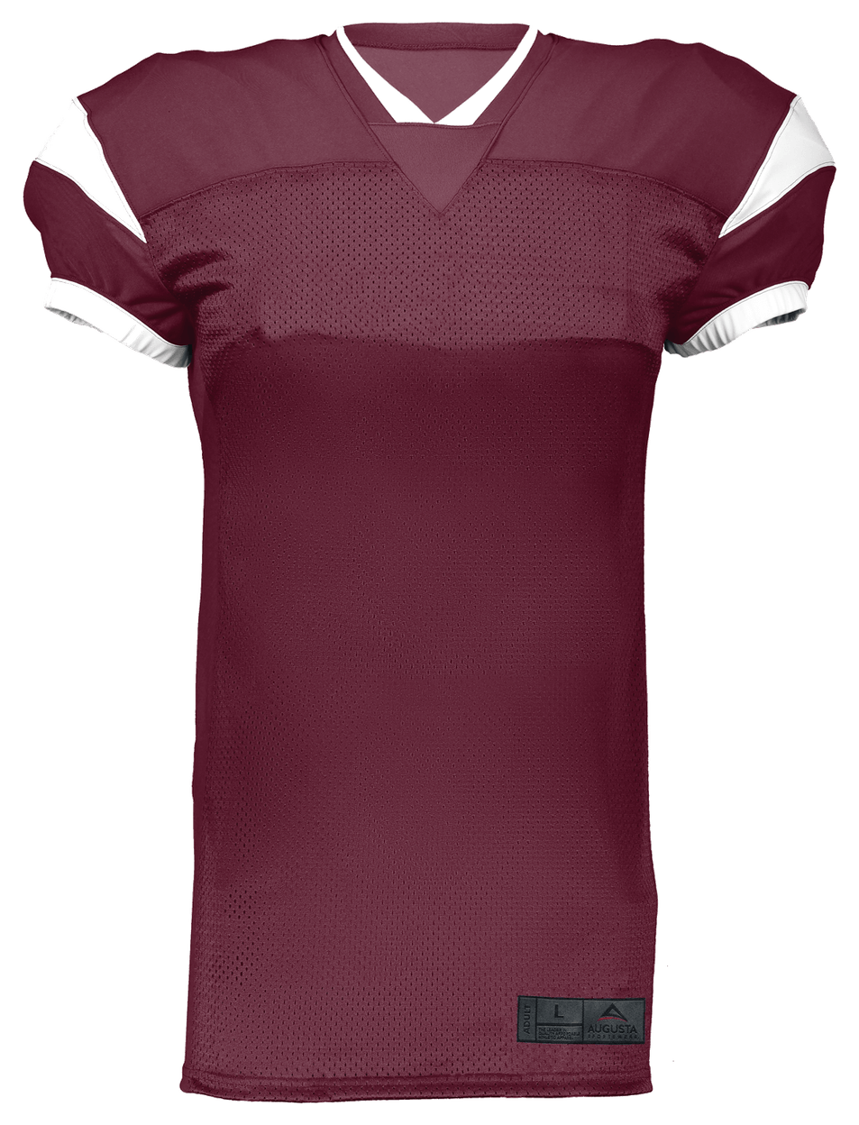 MAROON/WHITE
