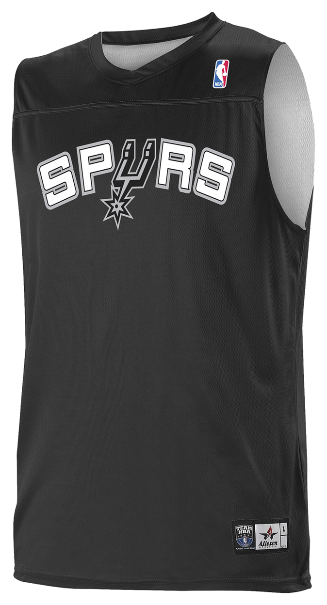 NBA SA SPURS BK/WHITE