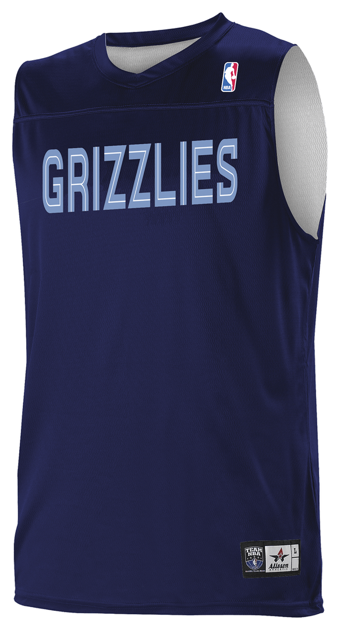 NBA MEM GRIZZLIES NAVY/WH