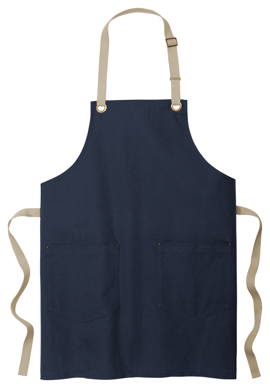 Port Authority Canvas Full-Length Two-Pocket Apron