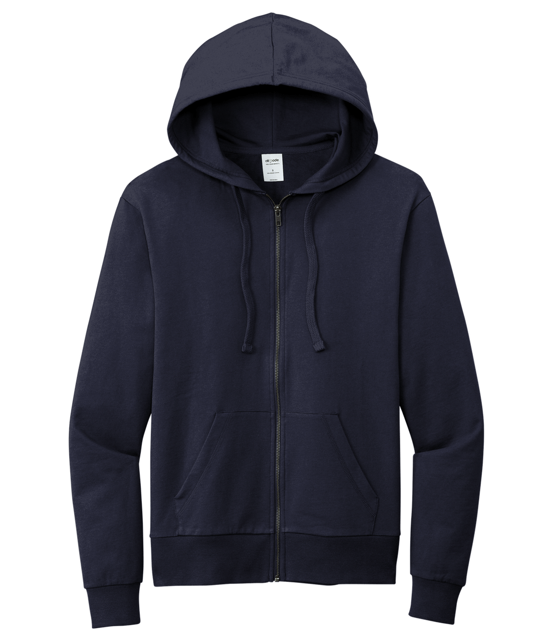 Allmade Unisex Organic French Terry Full-Zip Hoodie