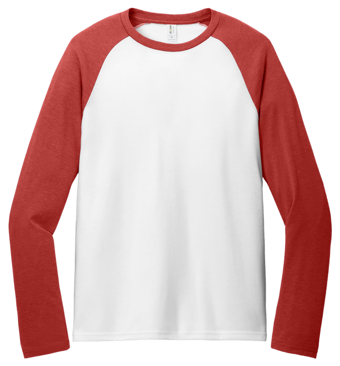 Allmade Unisex Tri-Blend Long Sleeve Colorblock Raglan
