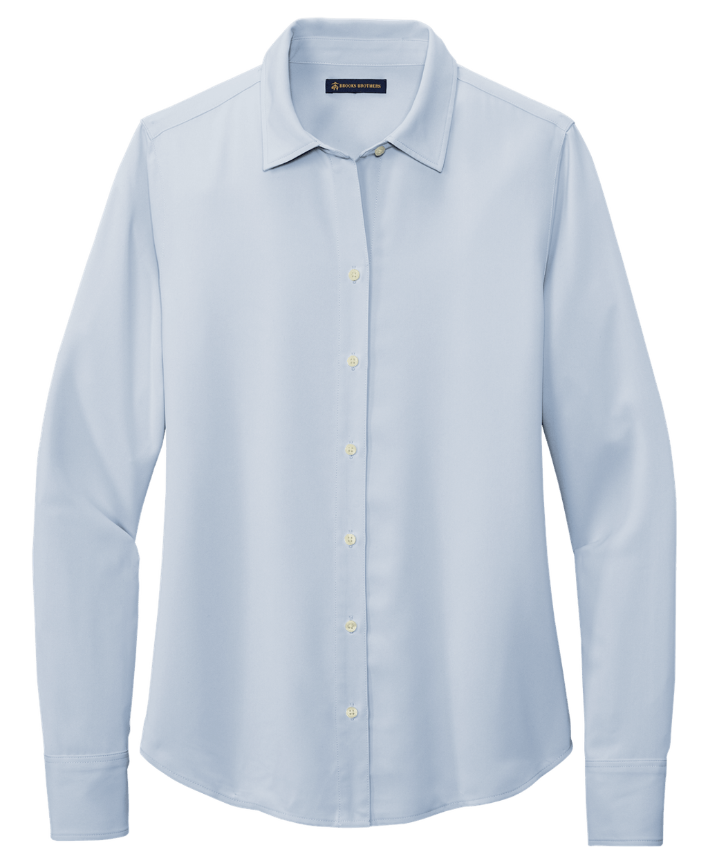 Brooks Brothers Women's Full-Button Satin Blouse