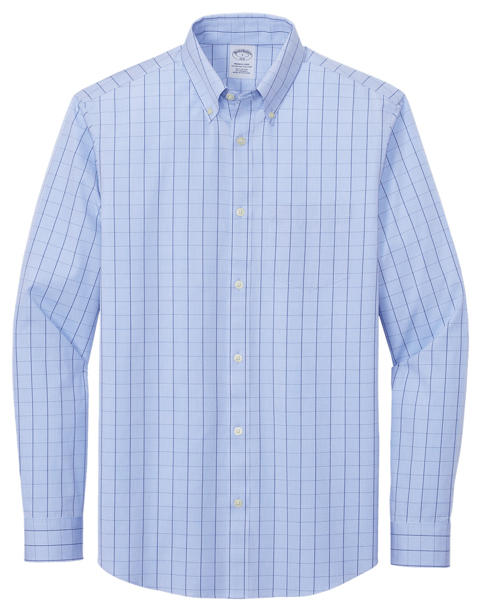 Brooks Brothers Wrinkle-Free Stretch Patterned Shirt