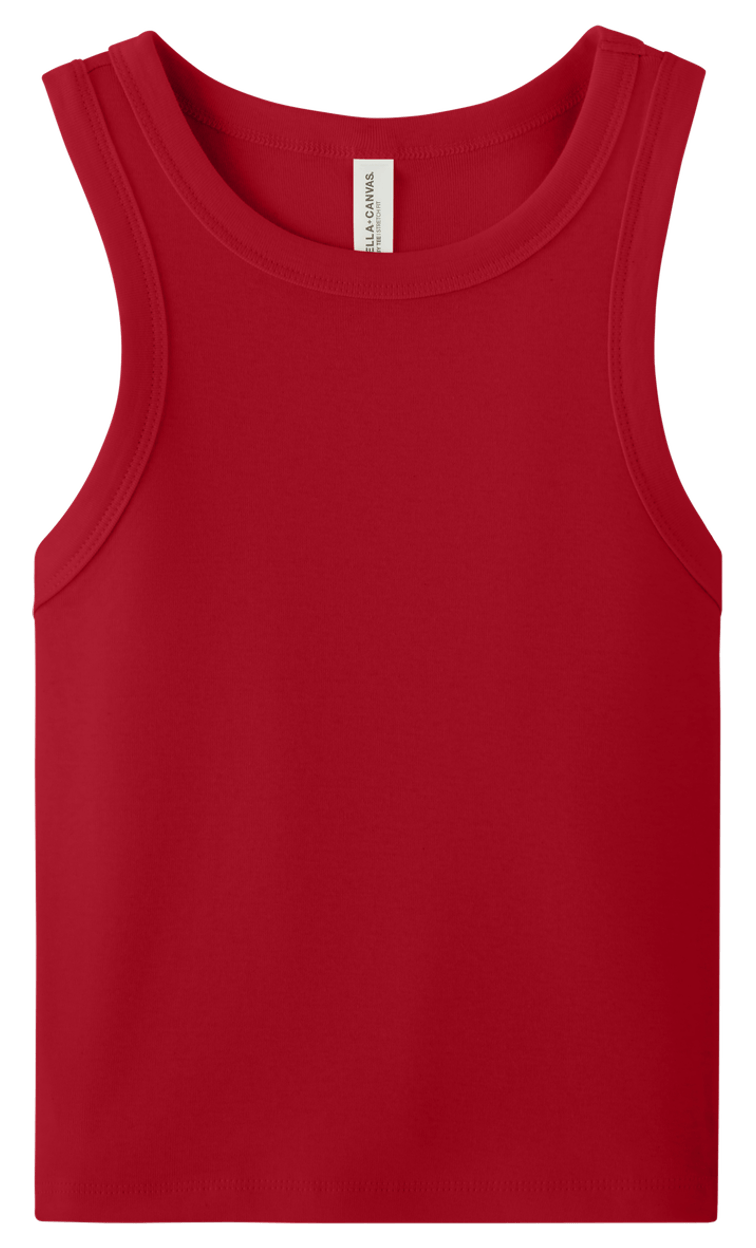 BELLA+CANVAS Women's Micro Rib Racer Tank