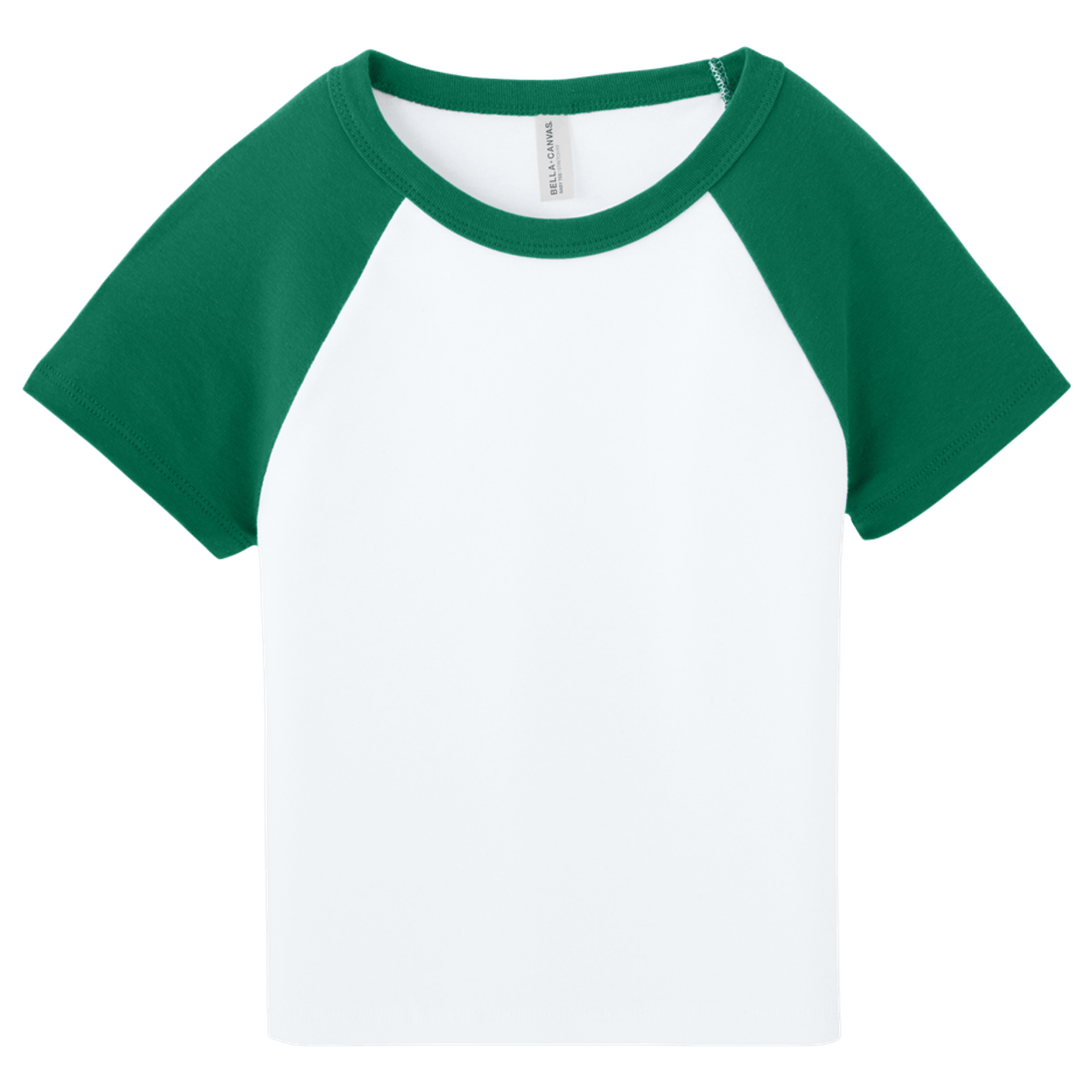 BELLA+CANVAS Women's Micro Rib Raglan Baby Tee