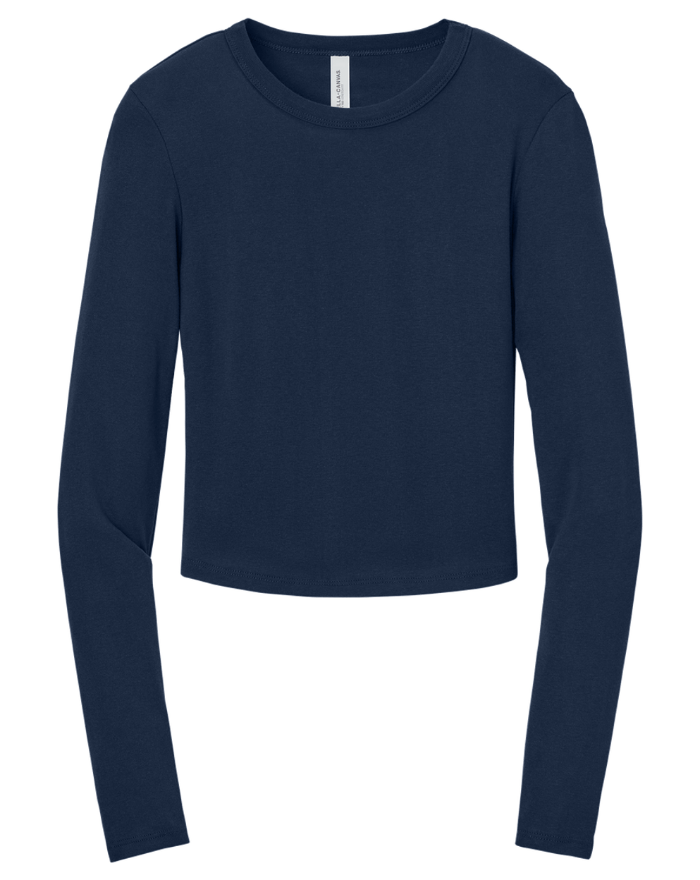 BELLA+CANVAS Women's Micro Rib Long Sleeve Baby Tee