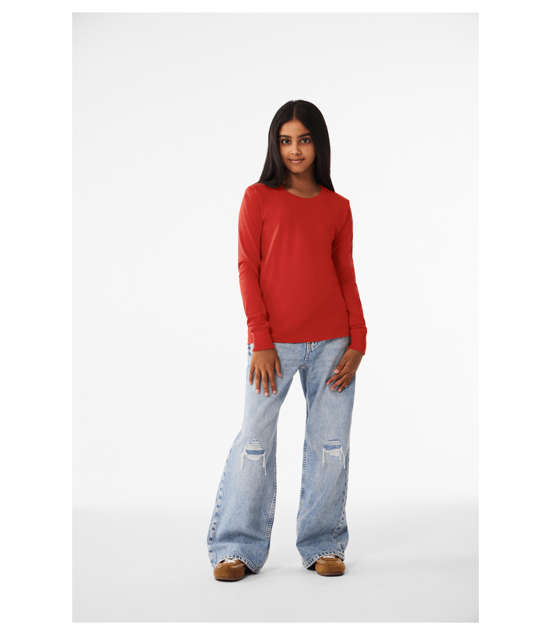 BELLA+CANVAS Youth Jersey Long Sleeve Tee