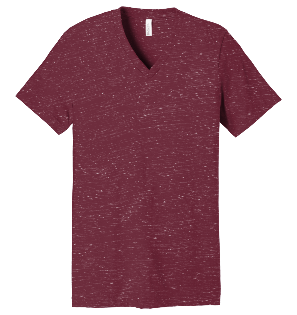 BELLA+CANVAS Unisex Textured Jersey V-Neck Tee