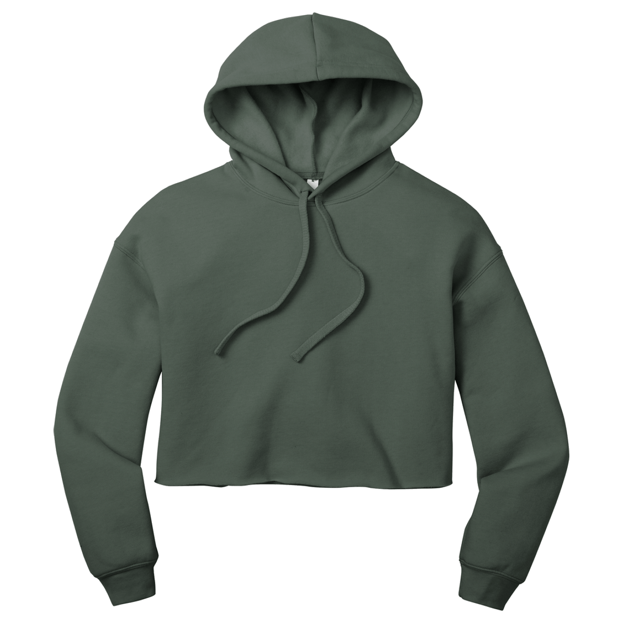 BELLA+CANVAS Women's Sponge Fleece Cropped Fleece Hoodie
