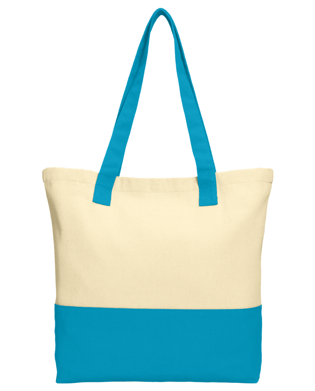 Port Authority Colorblock Cotton Tote