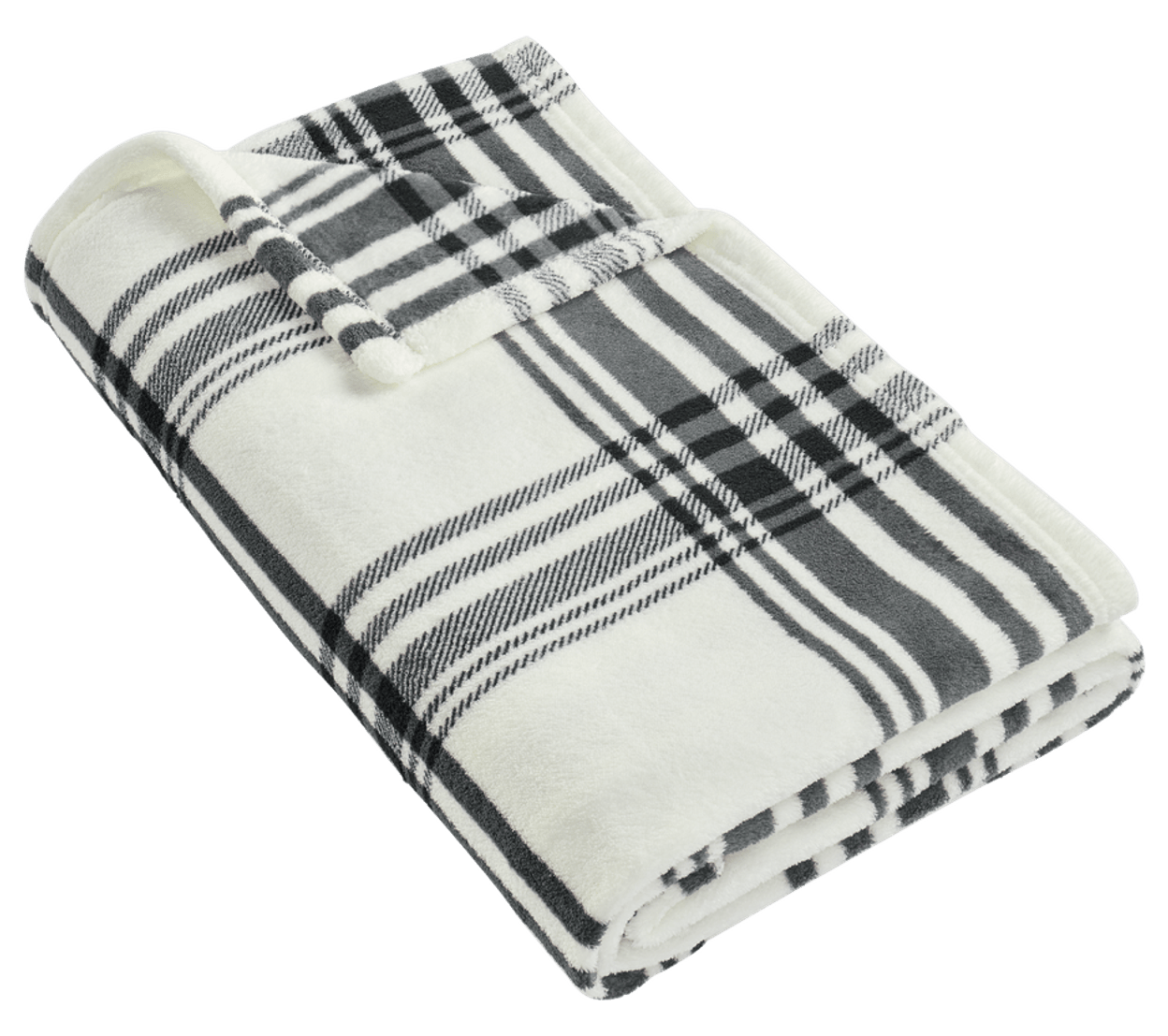 Black/ White Plaid