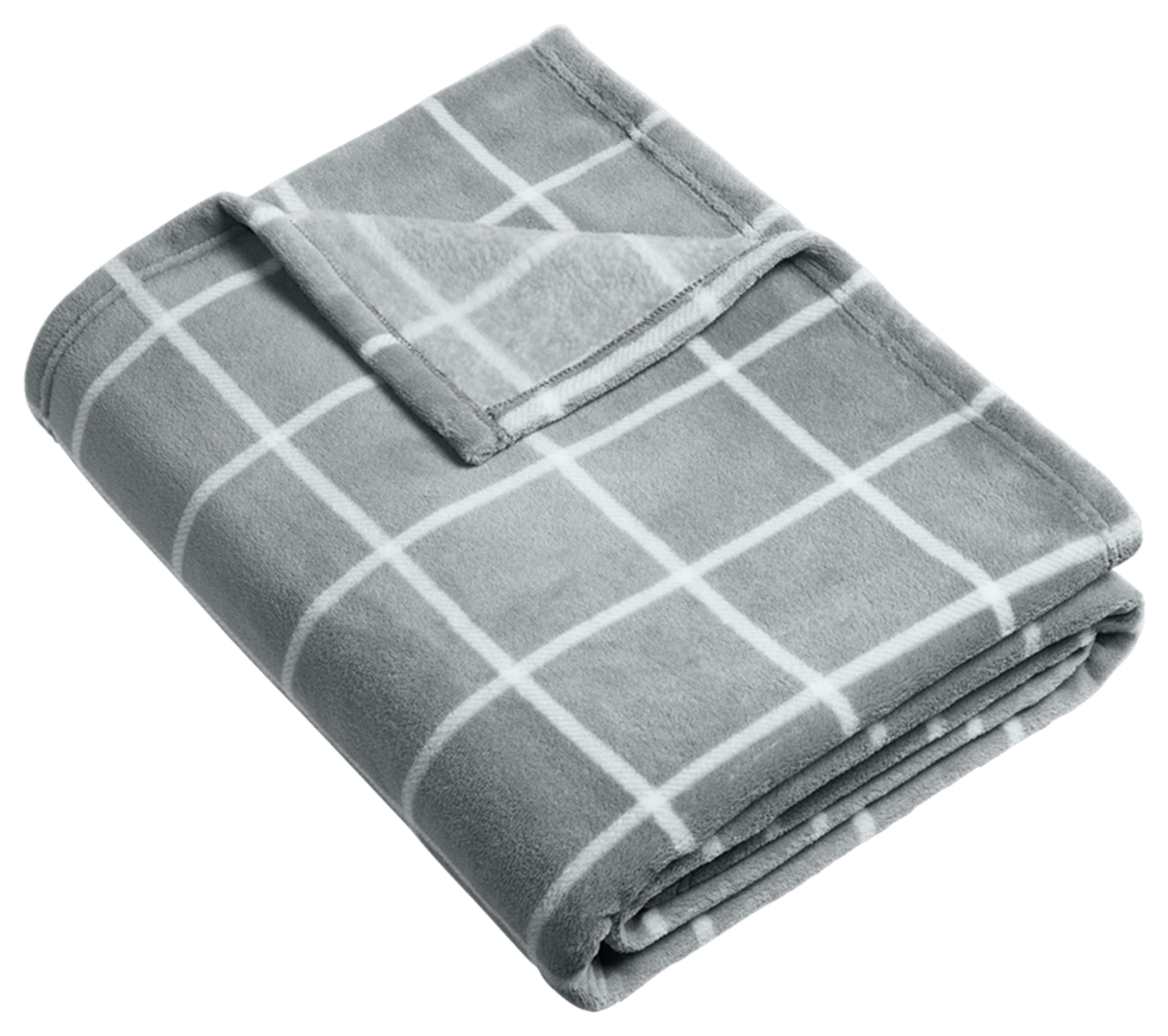Gusty Grey/ Marshmallow Check