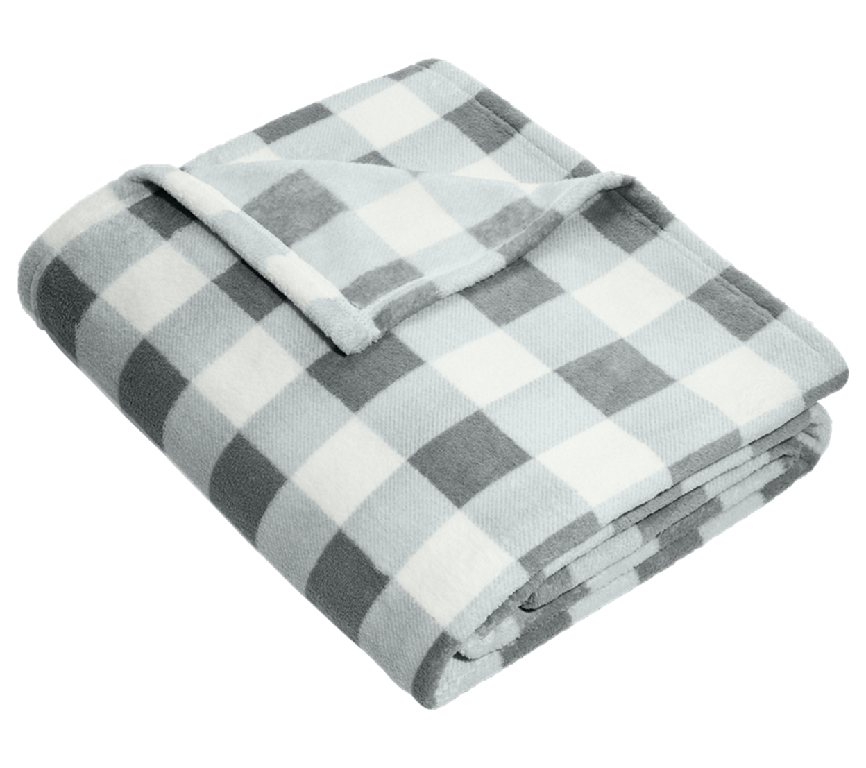 Marshmallow/ Monument Grey Check